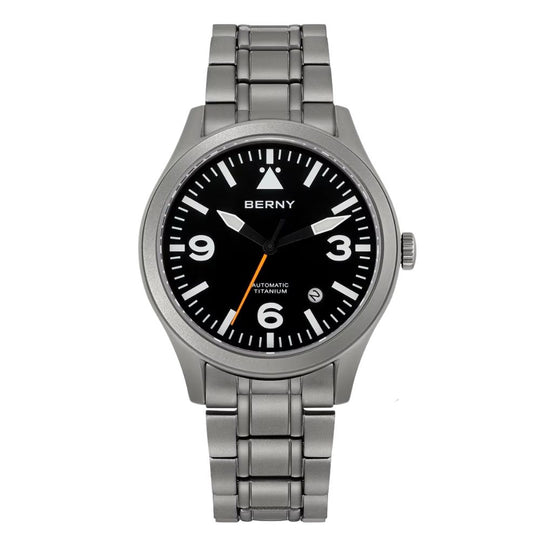 Luxury Miyota Titanium Automatic Sports Watch 40.5mm AMT143M/AMT143MD