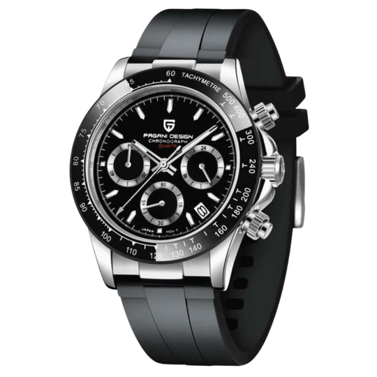 Luxury Sport Chronograph Watch with Silicone Strap PD-1664