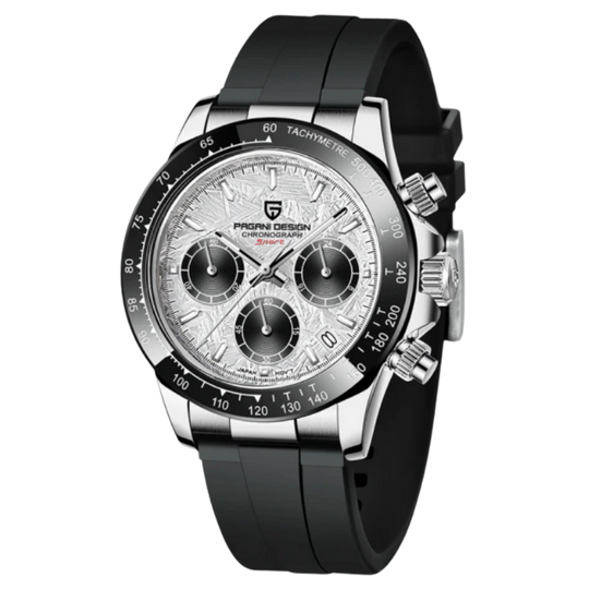 Luxury Sport Chronograph Watch with Silicone Strap PD-1664