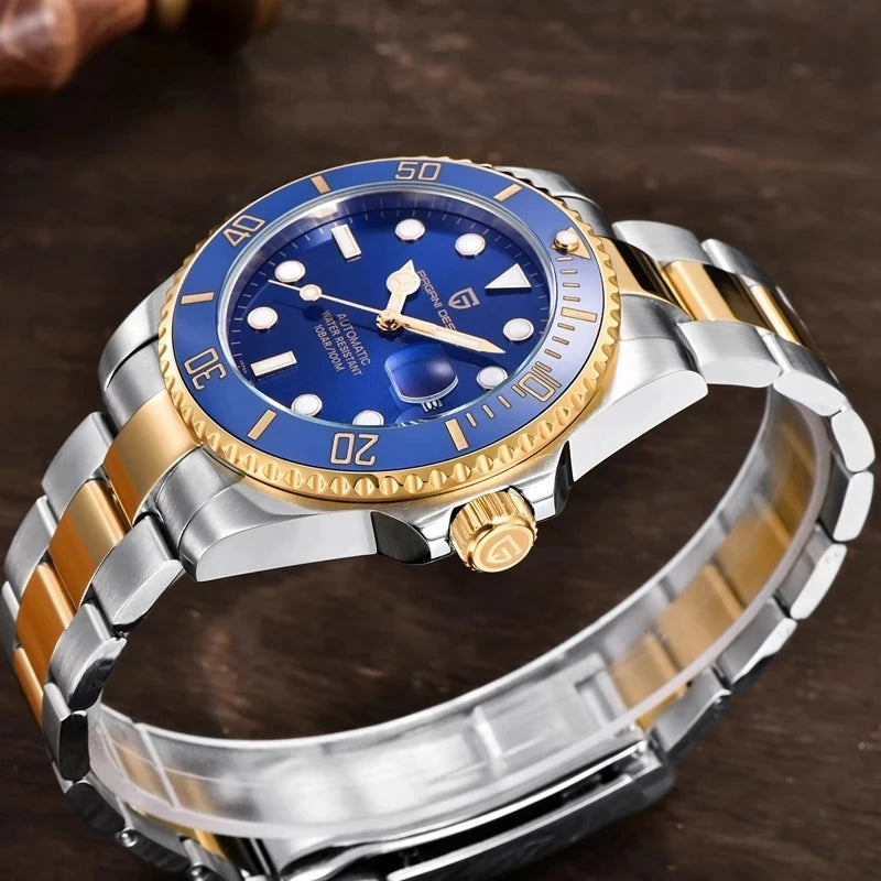 Luxury Premium – 43mm GMT Automatic Mechanical Watch PD-1639