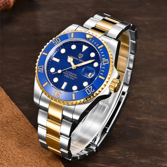 Luxury Premium – 43mm GMT Automatic Mechanical Watch PD-1639