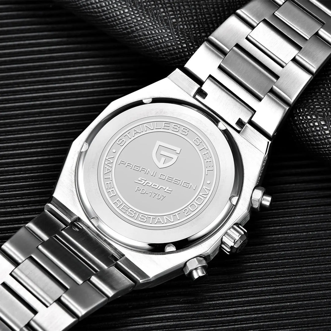 Premium Luxury Chronograph Quartz Watch – 40mm 2024 Edition PD-1707