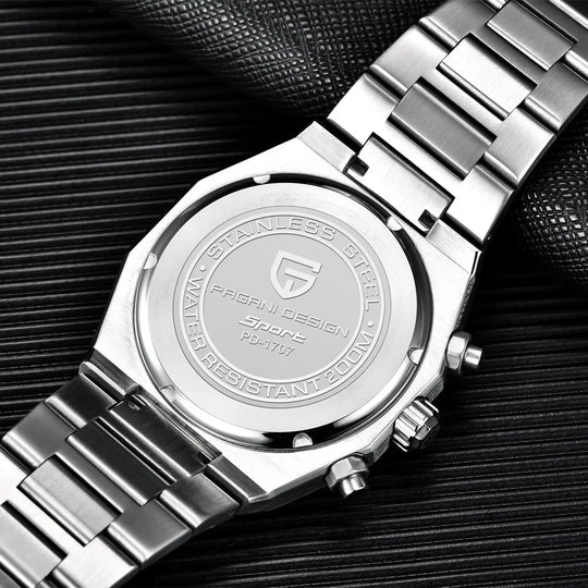 Premium Luxury Chronograph Quartz Watch – 40mm 2024 Edition PD-1707