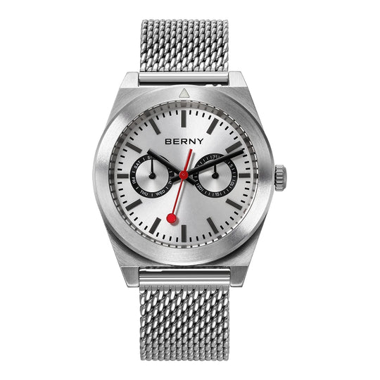 Classic Premium Miyota Quartz Watch – 40mm Stainless Steel 2935MS
