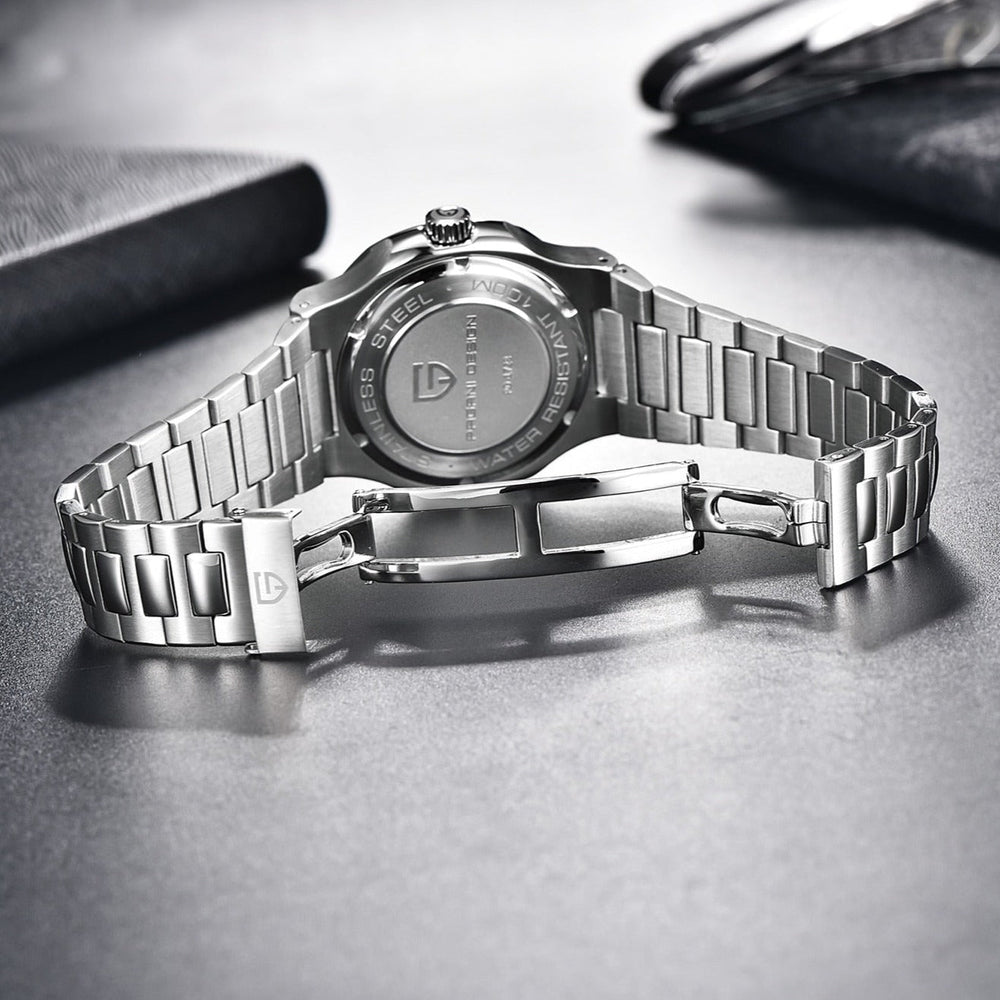Luxury Barrel – Tonneau Case Automatic Mechanical Watch PD-1728