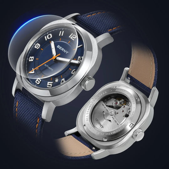 Classic Miyota Style Automatic Mechanical Watch 38mm AM133V