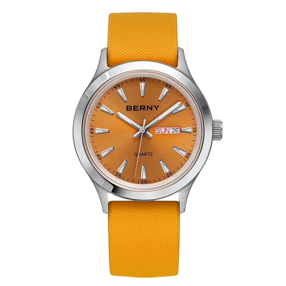 Premium Miyota Style Quartz Watch – 40mm Luminous 2676MSC