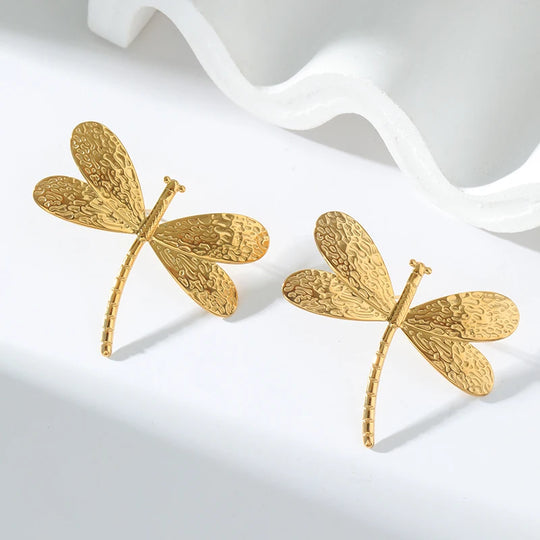 Classic Fashion Gold Stud and Dangle Earrings E297