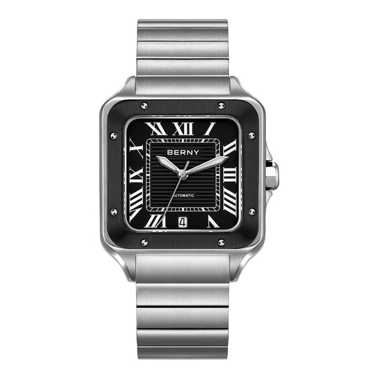 Luxury Miyota Automatic Mechanical Watch – 36mm Stainless Steel AM136VMS