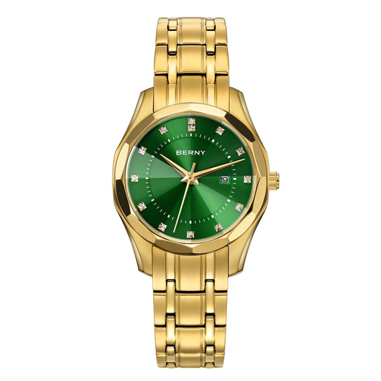 Premium Elegant Gold Quartz Watch 33mm 2664VL