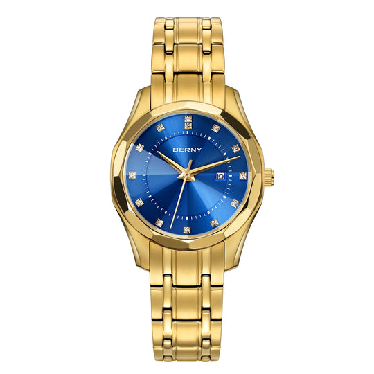 Premium Elegant Gold Quartz Watch 33mm 2664VL