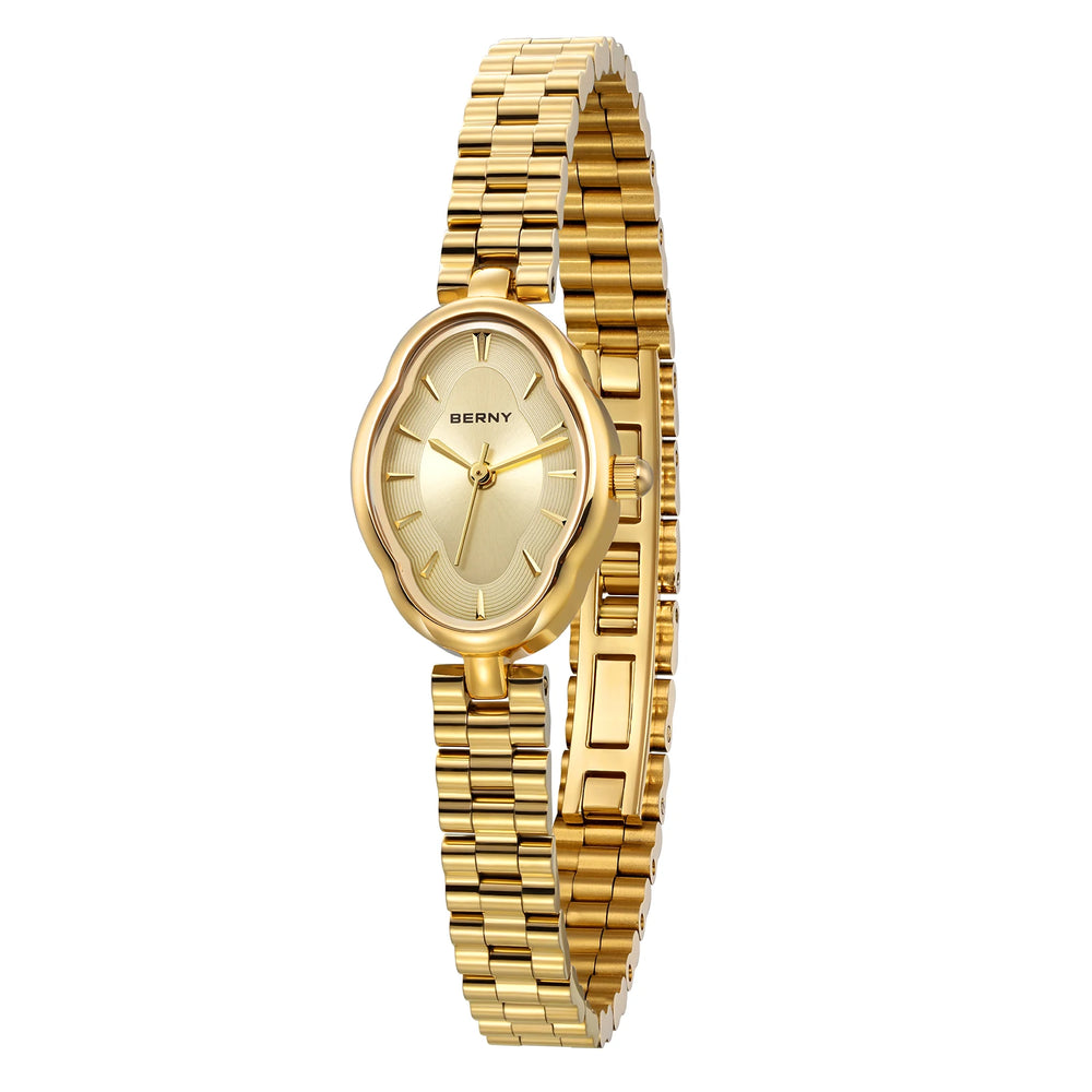 Luxury Elegant Gold Quartz Watch 2946L