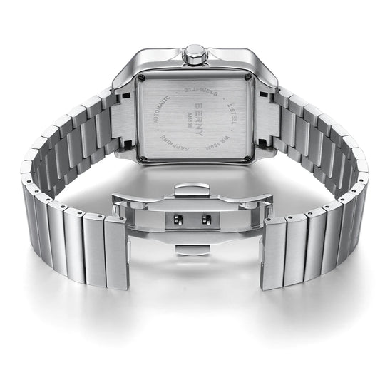 Luxury Miyota Automatic Mechanical Watch – 36mm Stainless Steel AM136VMS