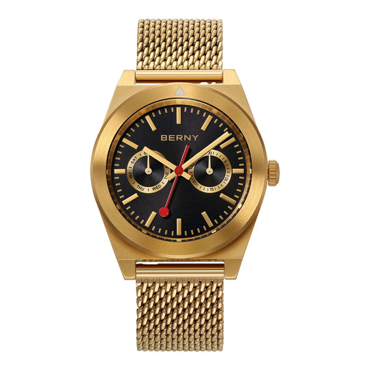 Classic Premium Miyota Quartz Watch – 40mm Stainless Steel 2935MS
