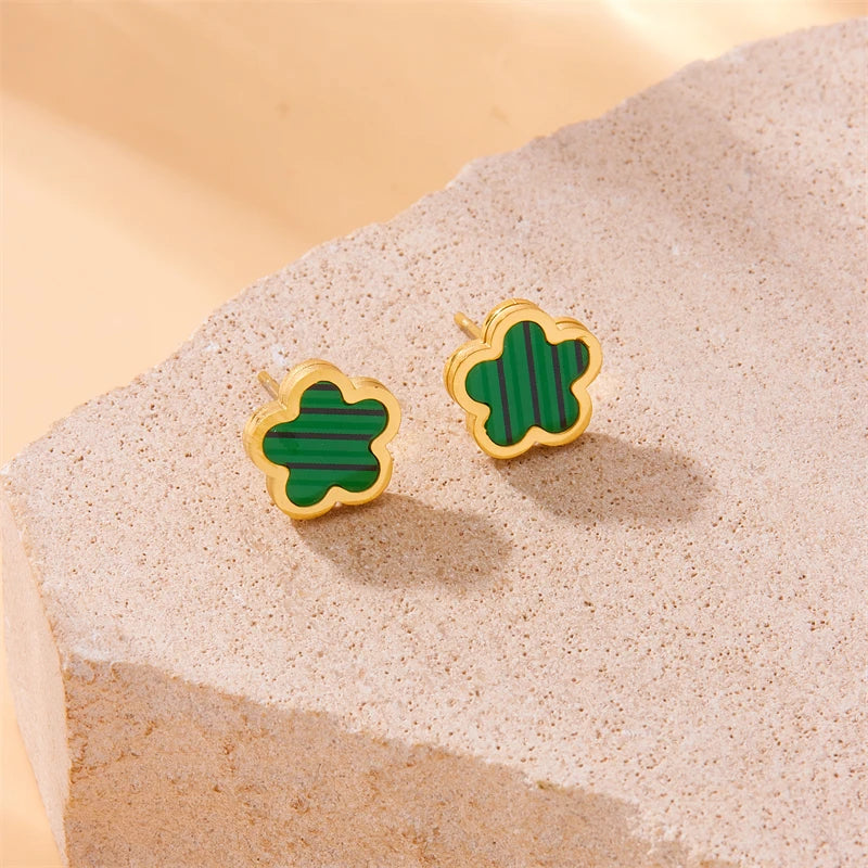 Elegant Fashion Four Leaf Clover Jewelry Set B1299