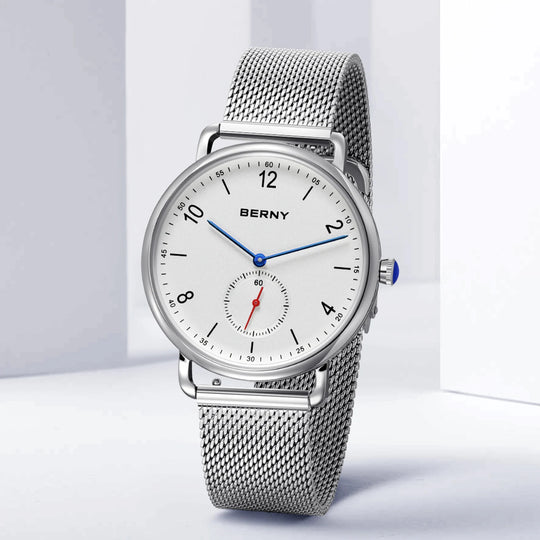 Casual Quartz Watch – 38mm Ultra-Thin Stainless Steel 2929