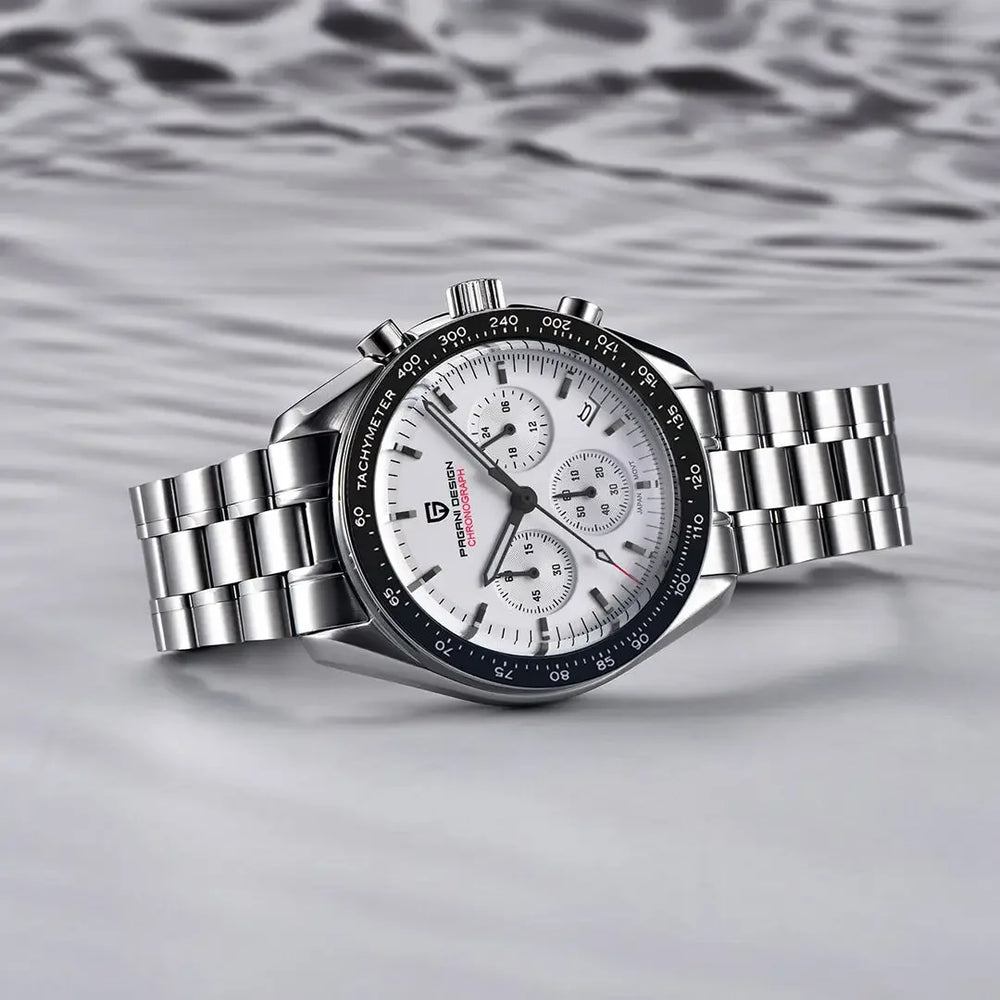 Lxury Classic 40mm Chronograph Quartz Sports Watch PD-1701
