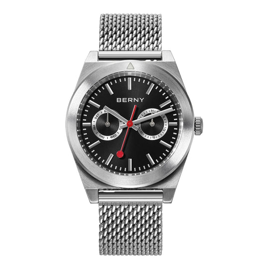Classic Premium Miyota Quartz Watch – 40mm Stainless Steel 2935MS