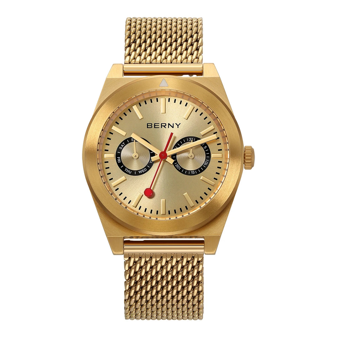 Classic Premium Miyota Quartz Watch – 40mm Stainless Steel 2935MS