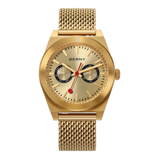 Classic Premium Miyota Quartz Watch – 40mm Stainless Steel 2935MS