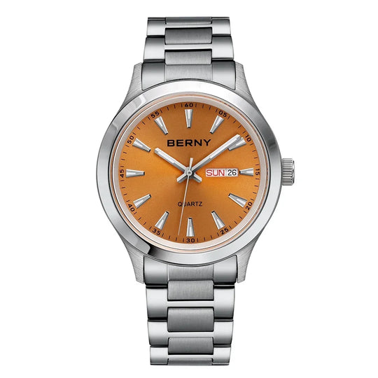 Premium Miyota Style Quartz Watch – 40mm Luminous 2676MSC