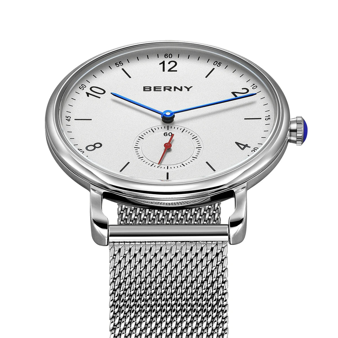 Casual Quartz Watch – 38mm Ultra-Thin Stainless Steel 2929