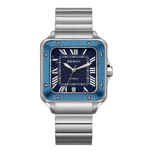 Luxury Miyota Automatic Mechanical Watch – 36mm Stainless Steel AM136VMS