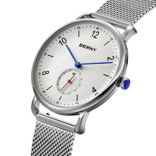 Casual Quartz Watch – 38mm Ultra-Thin Stainless Steel 2929