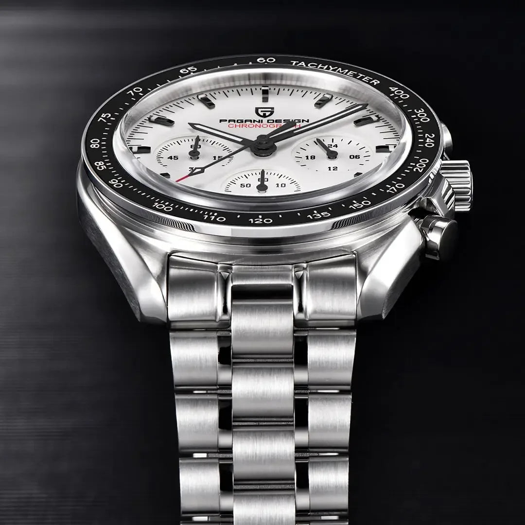 Lxury Classic 40mm Chronograph Quartz Sports Watch PD-1701