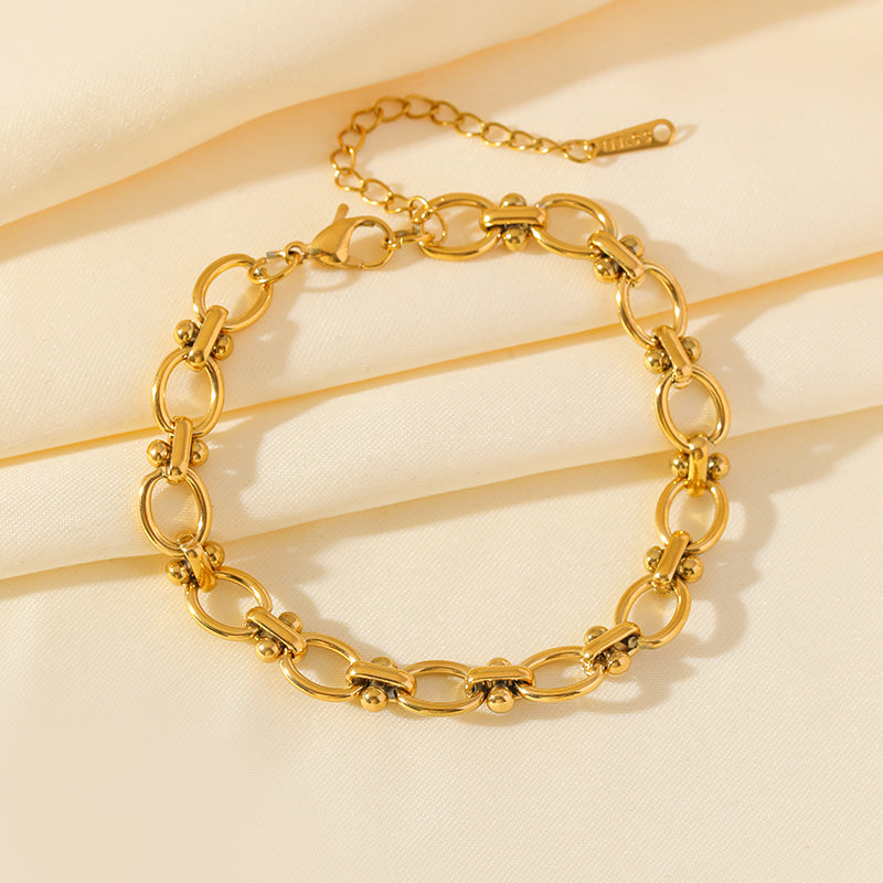 Classic Hip Hop Punk Style Chain Jewelry Set N469 B265
