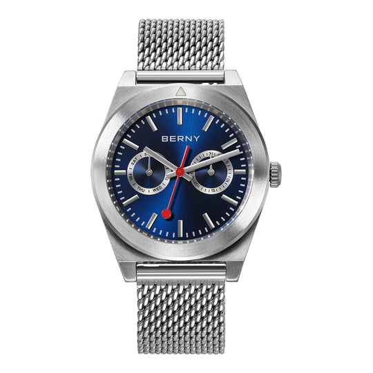 Classic Premium Miyota Quartz Watch – 40mm Stainless Steel 2935MS