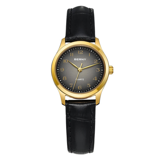 Luxury Quartz Watch – Elegant Gold Case 27mm 2684VL