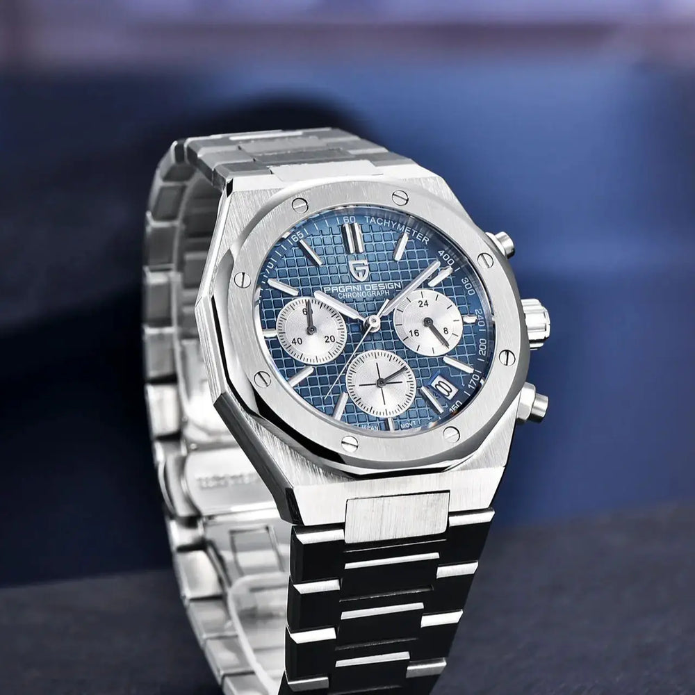 Premium Luxury Chronograph Quartz Watch – 40mm 2024 Edition PD-1707