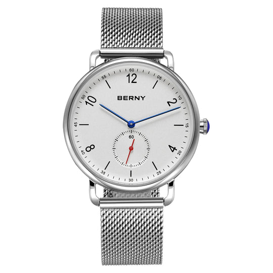 Casual Quartz Watch – 38mm Ultra-Thin Stainless Steel 2929