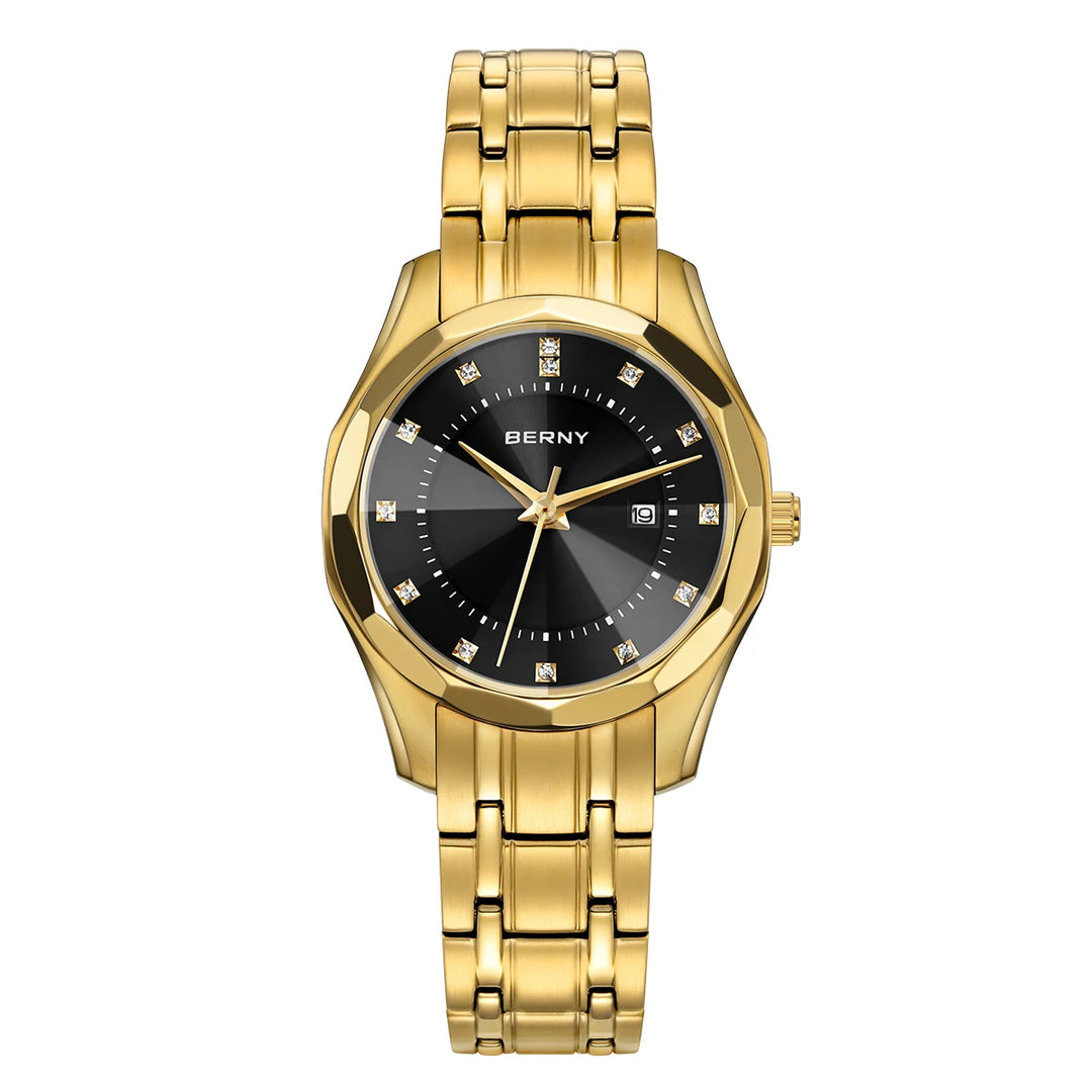 Premium Elegant Gold Quartz Watch 33mm 2664VL