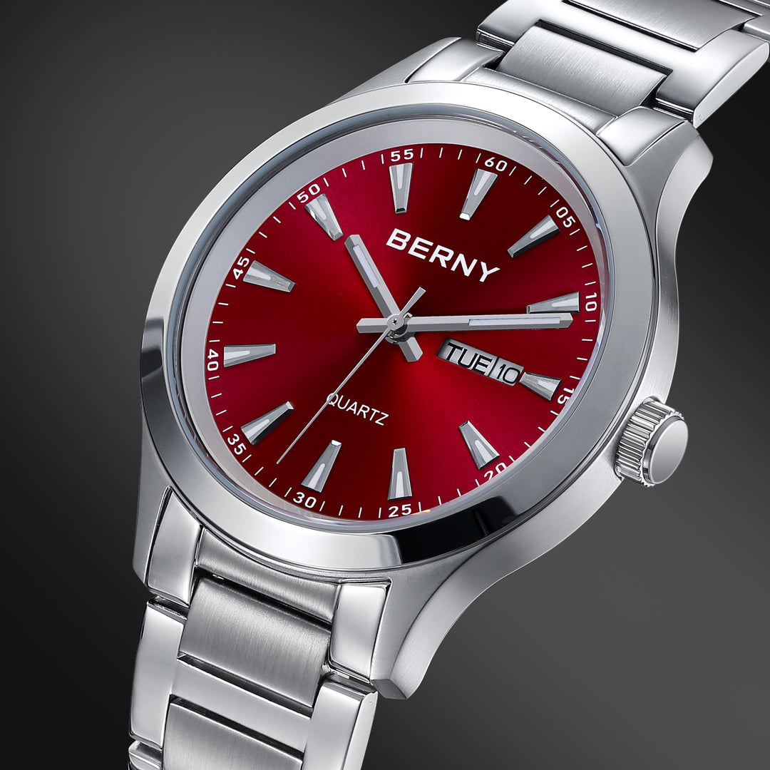Premium Miyota Style Quartz Watch – 40mm Luminous 2676MSC