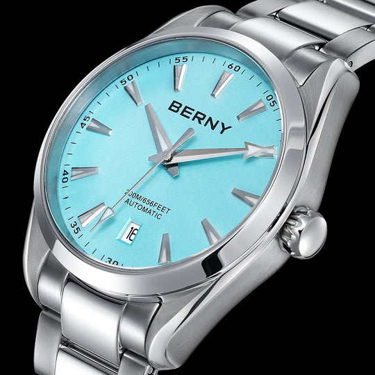 Luxury Automatic Mechanical Watch – Elegant 40mm Stainless Steel AM132M