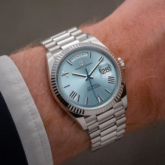 Luxury Ice Blue Edition – Premium 36mm Automatic PD-1752