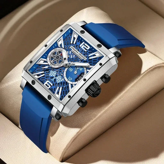 Casual Quartz Chronograph Sports Watch – 42mm PD-1725