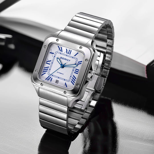 Luxury Miyota Automatic Mechanical Watch – 36mm Stainless Steel AM136VMS