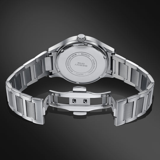Premium Miyota Style Quartz Watch – 40mm Luminous 2676MSC
