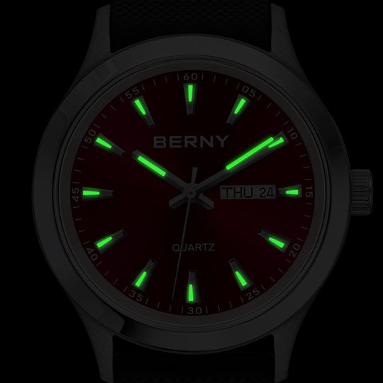 Premium Miyota Style Quartz Watch – 40mm Luminous 2676MSC