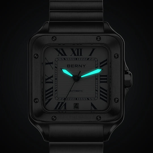 Luxury Miyota Automatic Mechanical Watch – 36mm Stainless Steel AM136VMS