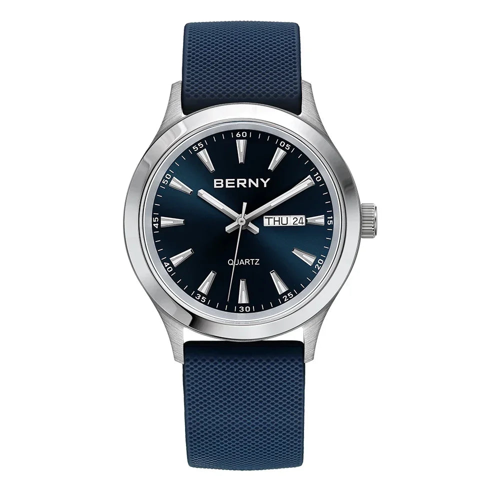 Premium Miyota Style Quartz Watch – 40mm Luminous 2676MSC