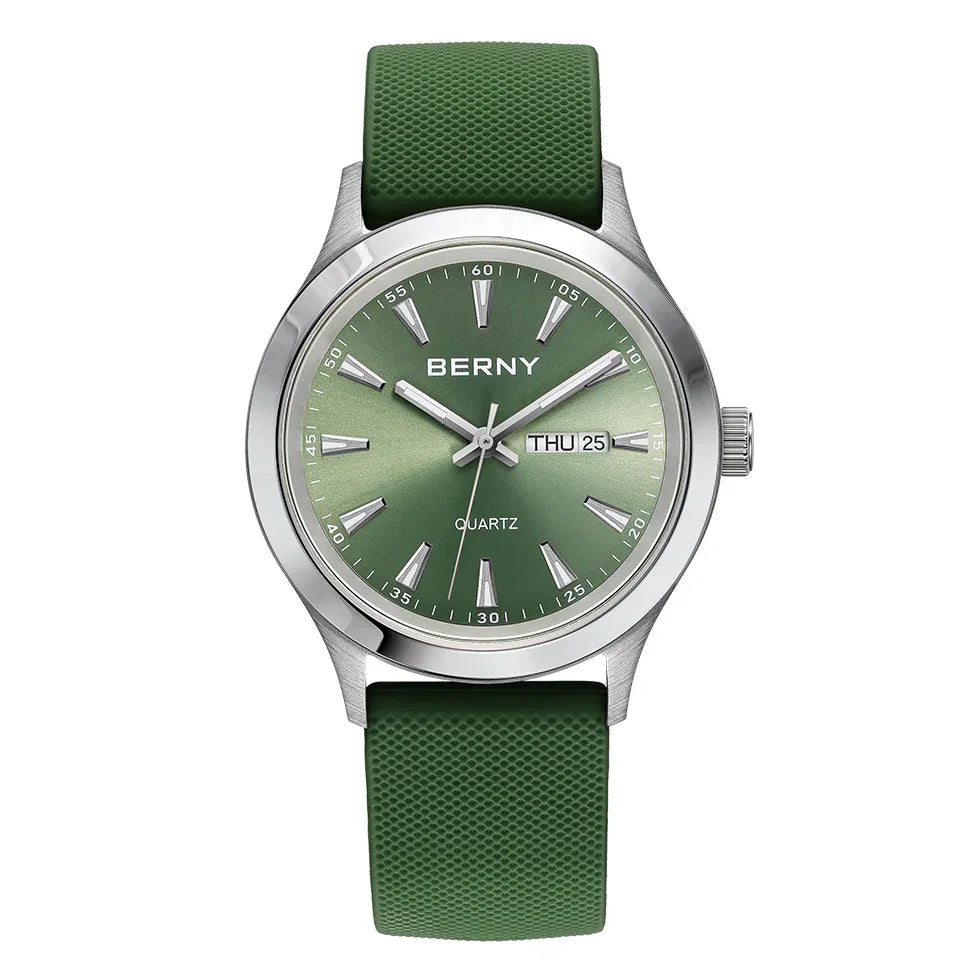 Premium Miyota Style Quartz Watch – 40mm Luminous 2676MSC