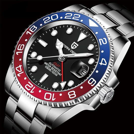 Premium GMT Automatic Luxury Case with Jubilee Bracelet PD 1662
