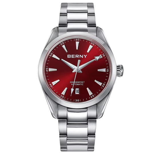 Luxury Automatic Mechanical Watch – Elegant 40mm Stainless Steel AM132M