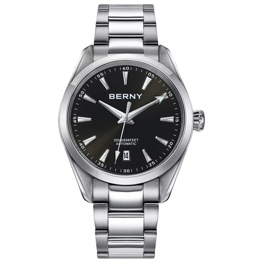 Luxury Automatic Mechanical Watch – Elegant 40mm Stainless Steel AM132M