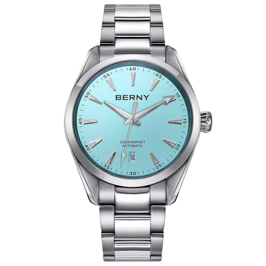 Luxury Automatic Mechanical Watch – Elegant 40mm Stainless Steel AM132M