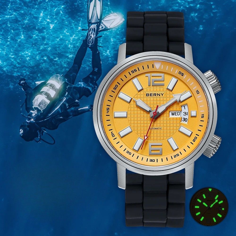 Premium Automatic Sports Diving Watch 42mm AM7081M